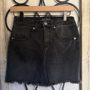 Wild Fable | Women’s Black Denim Mini Skirt | Size 4